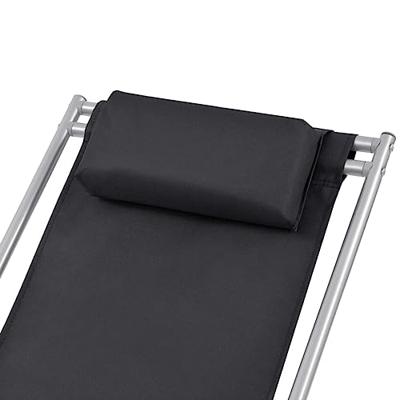 Terrasstoelen verstelbaar 2 st staal zwart