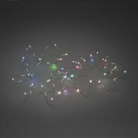 Konstsmide 6430-590 Micro-lichtketting Buiten werkt op het lichtnet Aantal lampen 50 LED RGB Verlichte lengte: 4.9 m Kleurwissel - thumbnail