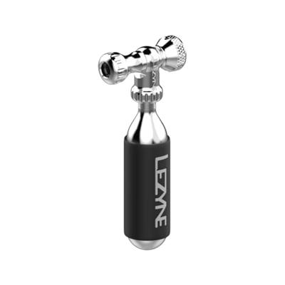 Lezyne Control Drive CO2-inflator 16g - Zilver Lezyne Control Drive CO2-inflator 16g - Zilver