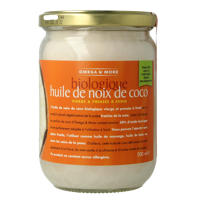 Kokosolie extra virgin glas bio 500 Milliliter - thumbnail