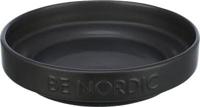TRIXIE BE NORDIC VOERBAK KAT KERAMIEK / RUBBER ZWART 16 CM - thumbnail