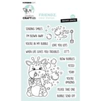 Creative Craftlab • friendz clear stamp blown away - thumbnail