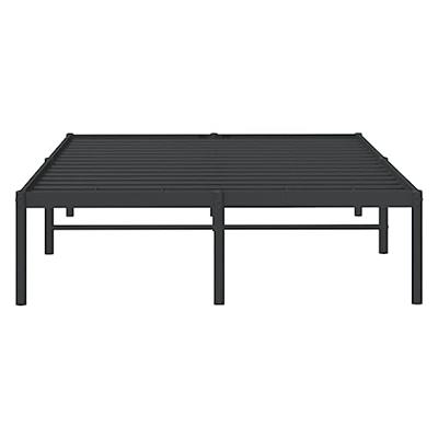 Bedframe metaal zwart 120x200 cm