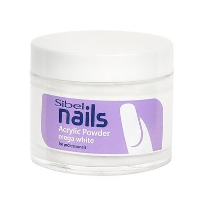 Sibel Nails Acrylic Acrylic Powder Mega White 45gr Sibel Nails Acrylic Acrylic Powder Mega White 45gr