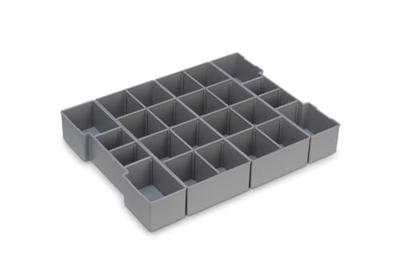 L-BOXX Indelingsset | B378xD313xH65 mm | grijs | Grijs | 1 stuk - 6000010098 - 6000010098