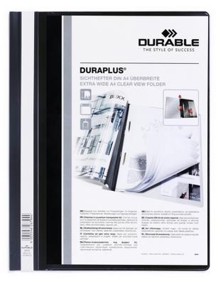 Durable personaliseerbare snelhechtmap Duraplus zwart Durable personaliseerbare snelhechtmap Duraplus zwart