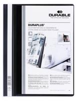 Durable personaliseerbare snelhechtmap Duraplus zwart - thumbnail