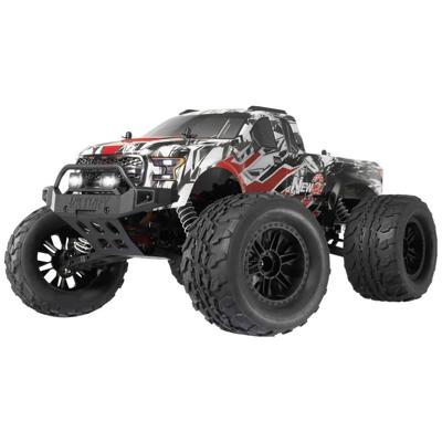 Reely New2 BL Super Combo Brushless 1:10 RC auto Elektro Monstertruck 4WD 100% RTR 2,4 GHz Incl. accu, oplader en batterijen voor de zender Reely New2 BL Super Combo Brushless 1:10 RC auto Elektro Monstertruck 4WD 100% RTR 2,4 GHz Incl. accu, oplader en batterijen voor de zender