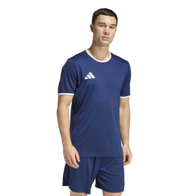 adidas Entrada 26 Voetbalshirt Donkerblauw Wit adidas Entrada 26 Voetbalshirt Donkerblauw Wit