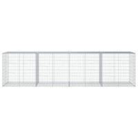 Schanskorf 400x100x100 cm gegalvaniseerd ijzer zilverkleurig - thumbnail