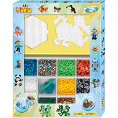 Hama midi strijkkralenset gift box, 7200st. Hama midi strijkkralenset gift box, 7200st.