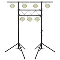 VidaXL Lichtstatief 238x115x(180-300) cm staal - thumbnail