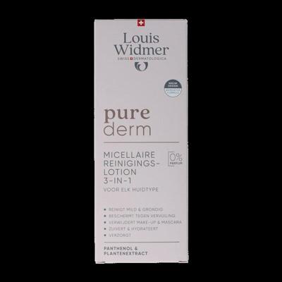 Louis Widmer Purederm Micellaire Reinigingslotion Zonder Parfum 200ml