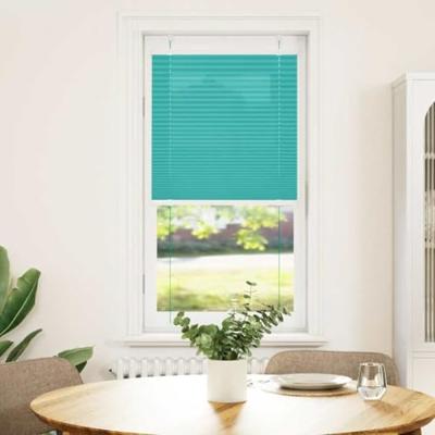 Pliss rolgordijn 65x150 cm stofbreedte 64,4 cm petrol groen