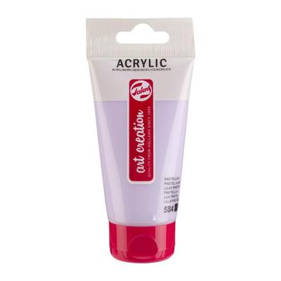 Acrylverf tac 584 pastellila tube 75ml | 3 stuks
