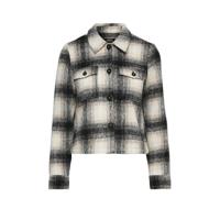 ONLY geruite shacket winter grijs - thumbnail