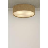 Plafondlamp Home ESPRIT Bruin Touw 50 W - thumbnail