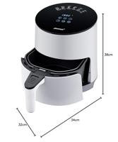 Steba HF1000 - Heteluchtfriteuse - 3,5L - Wit/Zwart - thumbnail