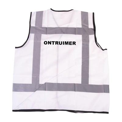 RWS veiligheidsvest ontruimer wit - RWS veiligheidsvest ontruimer wit