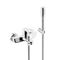 GROHE Eurosmart Cosmopolitan badkraan met omstel en koppelingen met garnituur chroom 32832000 - thumbnail