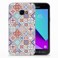 Samsung Galaxy Xcover 4 | Xcover 4s | TPU | Siliconen hoesje | Tiles Color - thumbnail