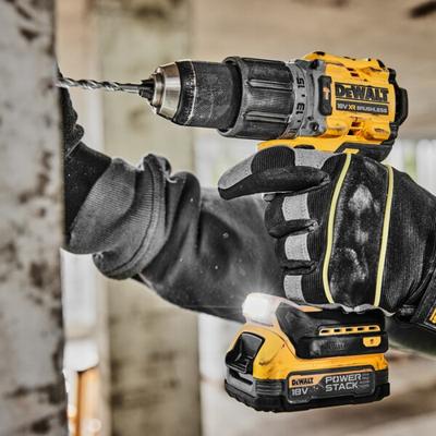 DeWalt DCD805E2T-QW - 18V XR G3 Compacte Schroef-/klopboormachine | 2x POWERSTACK in TSTAK - thumbnail