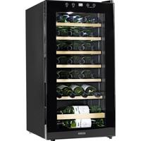 N8WERK JC-88E/HC Glaskoelkast 88 l Energielabel: G (A - G) Staand apparaat Zwart - thumbnail