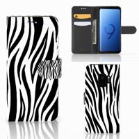 Samsung Galaxy S9 | Telefoonhoesje | Met pasjeshouder | Zebra - thumbnail