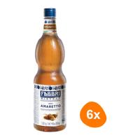 Fabbri - Mixibar Amaretto Siroop - 6x 1ltr - thumbnail