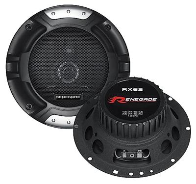Renegade RX62 2-weg coaxiale inbouwluidspreker 200 W Inhoud: 1 paar