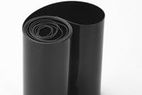 Krimpkous 46mm, Zwart transparant (1m) - thumbnail