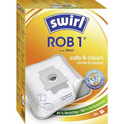Swirl ROB 1 MicroPor® Plus Green iRobot Stofzuigerzak 4 stuk(s)