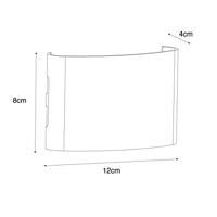 QAZQA Buiten wandlamp zwart incl. LED 4-lichts IP54 - Silly - thumbnail