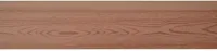 Wpc schuttingplank rabatdeel 15x2,5x180 cm donker teak - thumbnail