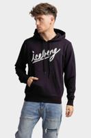 Iceberg 5C Felpa Logo Hoodie Heren Zwart - Maat M - Kleur: Zwart | Soccerfanshop - thumbnail