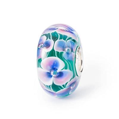 Trollbeads TGLBE-00230 Set Kralen Weideleven zilver-glas