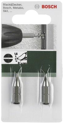 Bosch Accessoires Bit Standard voor gleufkopschroeven | 08X55 25mm,1/4" Zeskant - 2609255909