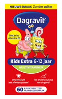 Dagravit Kids Extra 6-12 jaar Multivitaminen Kauwtabletten - thumbnail