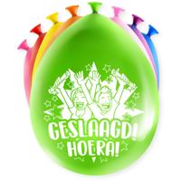 8 Party Ballonnen Geslaagd - thumbnail