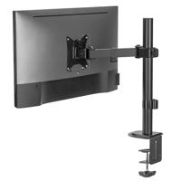 Maclean bureausteun voor LCD-monitor, enkele arm, VESA 75x75 en 100x100, 17-32", 9kg, MC-572N - thumbnail