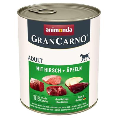 ANIMONDA GranCarno Adult Deer and apple - nat hondenvoer - 800g
