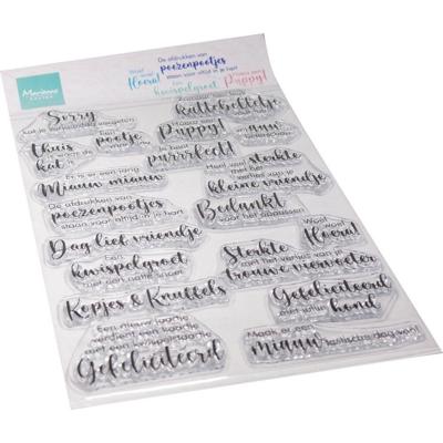 Marianne Design • clear stamps kopjes & pootjes