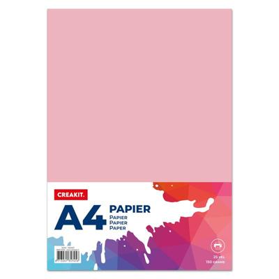 Creakit papier A4 roze 25 vel 150 grams