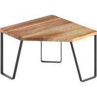 Metaltex York Lava Kruidenrek Hoek 25x25x16 cm Acacia Hout/Zwart Metaal - thumbnail