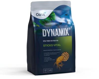 Oase DYNAMIX Sticks Vital 8L - Compleet Visvoer voor Vijvervissen, Kleurboost & Vitaliteit Oase DYNAMIX Sticks Vital 8L - Compleet Visvoer voor Vijvervissen, Kleurboost & Vitaliteit