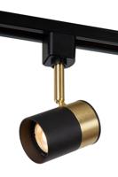 Lucide TRACK FLORIS Railspot - 1-fase Railsysteem / Railverlichting - 1xGU10 - Zwart (Uitbreiding) - thumbnail