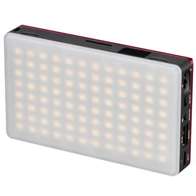 BRESSER Pocket LED 9W bi-color continue Verlichting voor het mobiele Gebruik en Smartphone-Fotografie