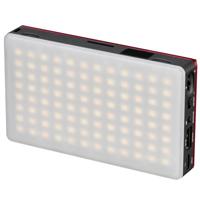 BRESSER Pocket LED 9W bi-color continue Verlichting voor het mobiele Gebruik en Smartphone-Fotografie - thumbnail