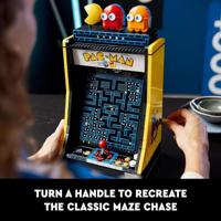 LEGO 10323 Icons PAC-MAN Arcadespel, modelkit voor volwassenen om te bouwen, gamemachine met personages - thumbnail