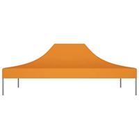 VidaXL Partytentdak 270 g/m² 4x3 m oranje - thumbnail